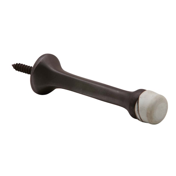 Schlage 3-1/8 in. W X 7/8 in. L Metal Aged Bronze Door Stop Mounts to door and wall 7/8 in. SPS61MB-716 - main